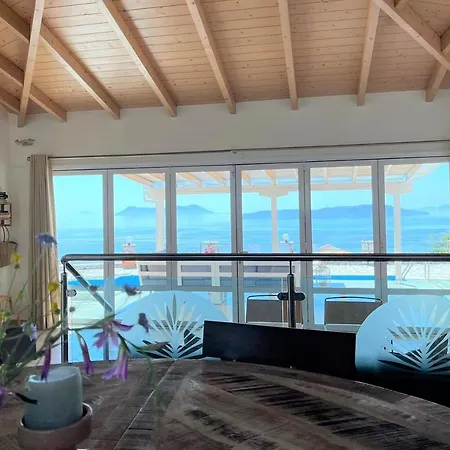Olivia Greece With Private Pool & Seaview In Lefkada Villa *