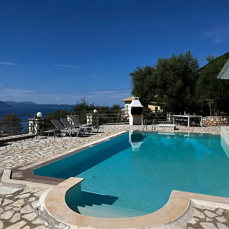 Villa Olivia Greece With Private Pool & Seaview In Lefkada