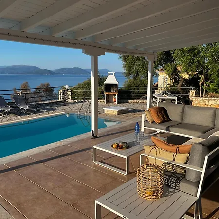 Olivia Greece With Private Pool & Seaview In Lefkada Syvota