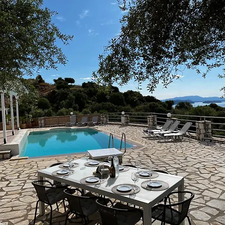 Olivia Greece With Private Pool & Seaview In Lefkada Villa
