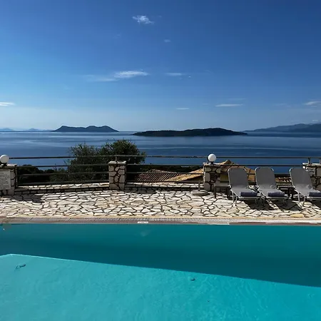 Villa Olivia Greece With Private Pool & Seaview In Lefkada Syvota