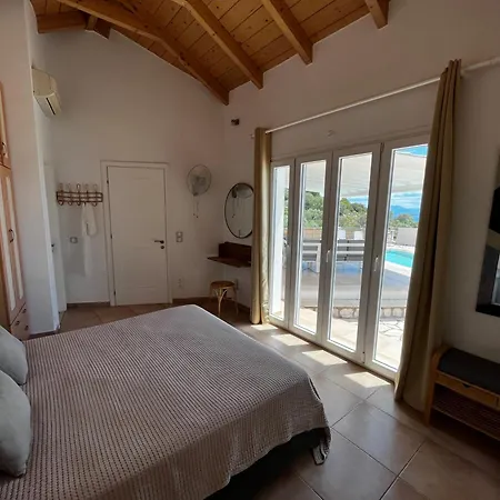 Villa Olivia Greece With Private Pool & Seaview In Lefkada